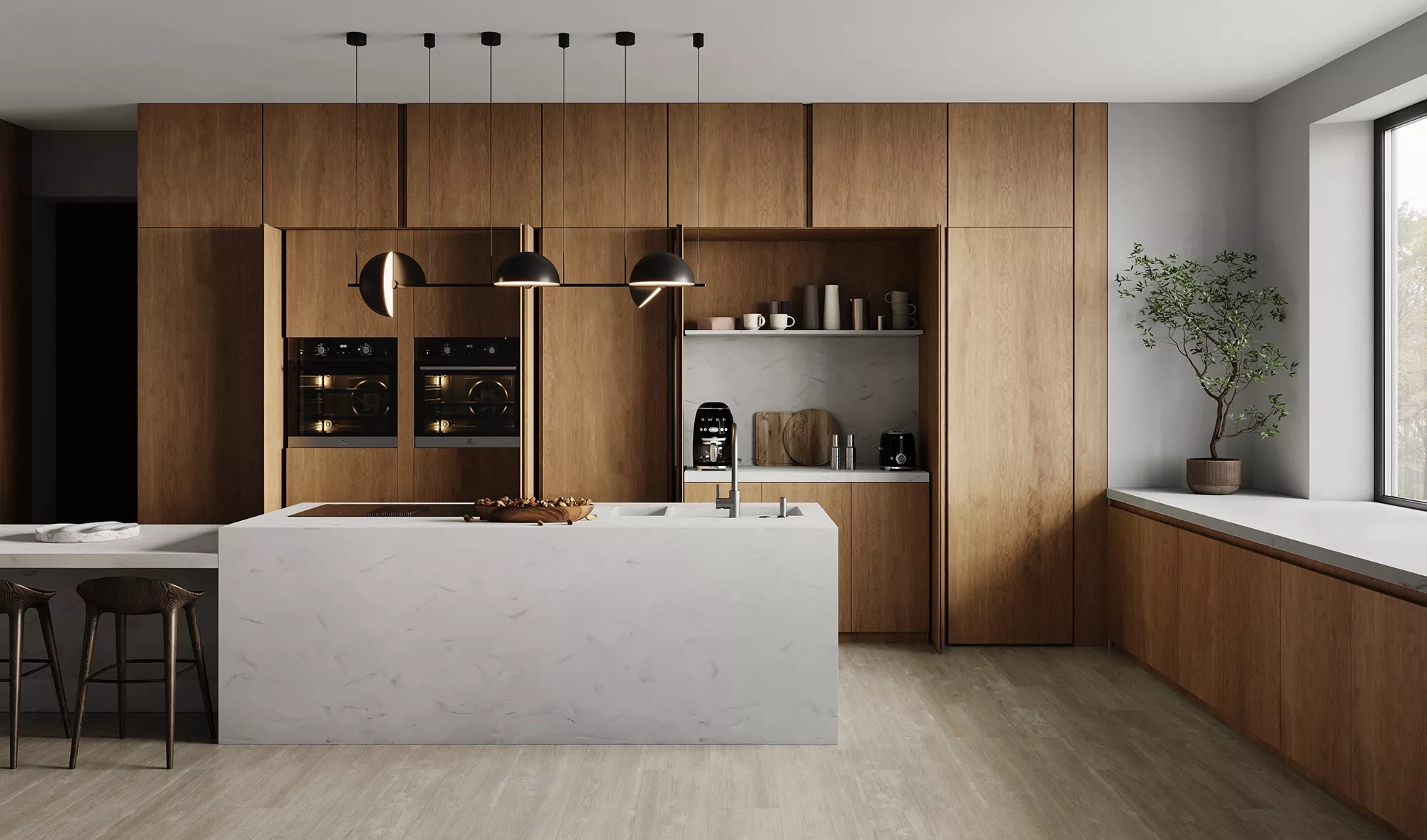 Aurora Modern Grey Kitchen