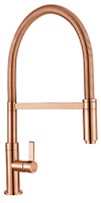 1810 Axix Spirale Spring kitchen tap in copper